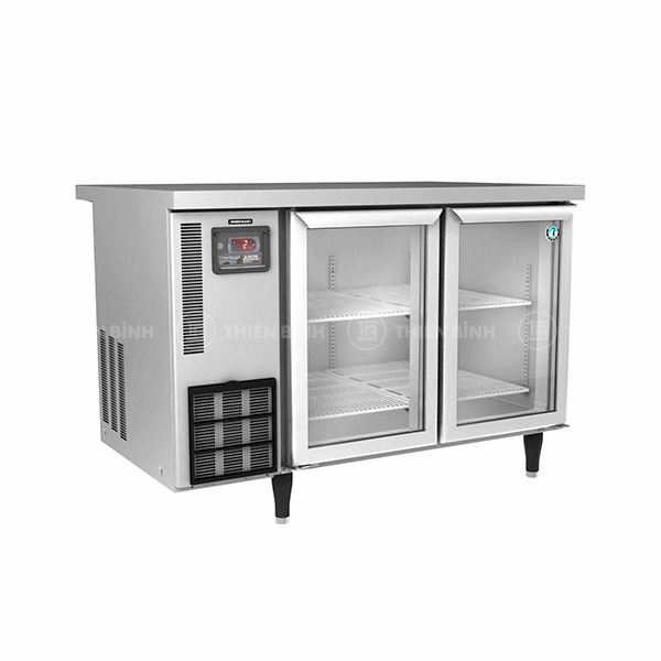 Bàn mát 2 cánh kính Hoshizaki RTWH126LS4-GD