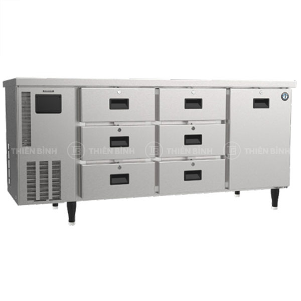 Bàn mát Hoshizaki 6 hộc 1 cánh RTDW187MS4-33D