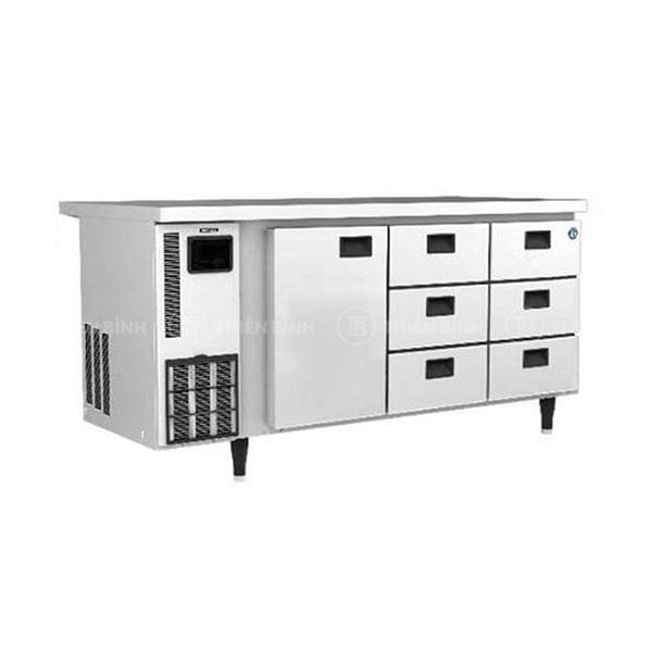 Bàn mát 1 cửa 6 ngăn Hoshizaki RTDW187MS4-D33 2 Bàn mát Hoshizaki RTDW187MS4-D33