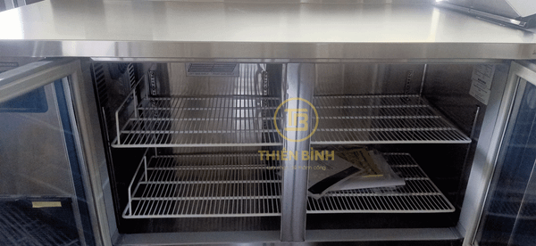 Bàn mát 2 cánh kính 1m5 Hoshizaki RTWH156LS4-GD 3 Bàn mát Hoshizaki RTWH156LS4-GD