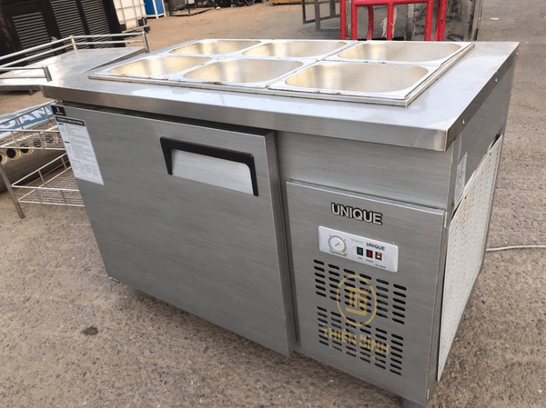 Bàn mát Salad UNIQUE UDS-12RBDR 3 Bàn mát Salad 1 cánh UNIQUE UDS-12RBDR