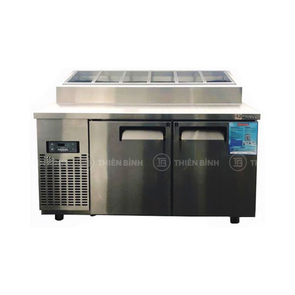 Bàn mát salad 2 cánh 1m5 Happys HWA-1500TP