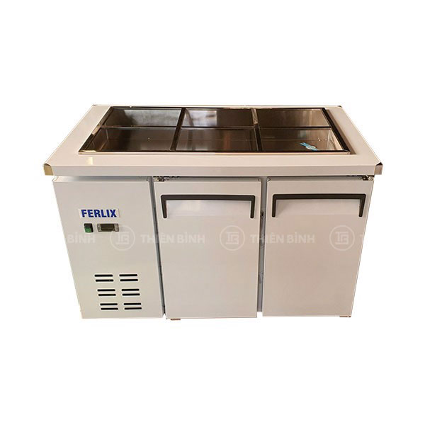 Bàn salad 2 cánh Ferlix FL-2DS4