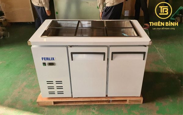 Bàn salad 2 cánh Ferlix FL-2DS4 2 Bàn salad Ferlix FL-2DS4