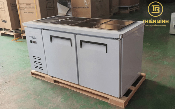 Bàn salad 2 cánh Ferlix FL-2DS5 3 Bàn salad Ferlix FL-2DS5