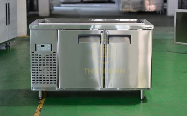 Bàn salad 1m2 Happys HWA-1200S-F 2 Bàn salad Happys HWA-1200S-F