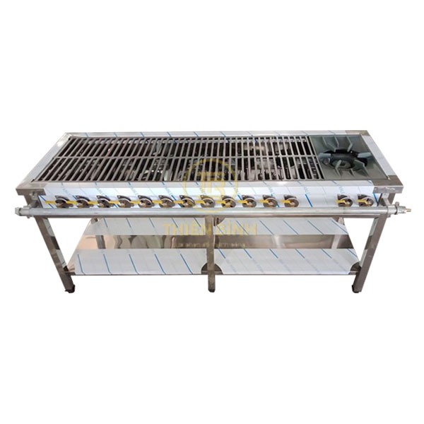 Bếp dàn công nghiệp 1 họng to 12 họng nhỏ