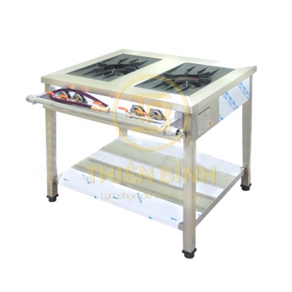 Bếp dàn công nghiệp 2 họng to