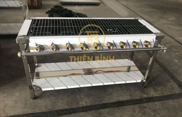 Bếp gas công nghiệp 9 họng nhỏ 2 Bếp gas công nghiệp 9 họng nhỏ