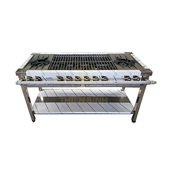 Bếp dàn gas công nghiệp họng 2 to 6 nhỏ