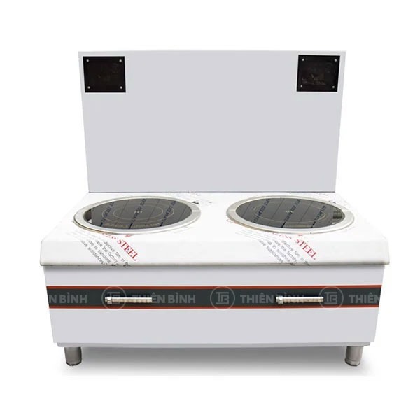 Bếp từ công nghiệp đôi 15kw mặt phẳng