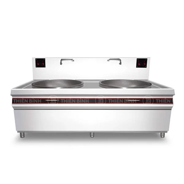Bếp từ công nghiệp đôi 30kW xào trực tiếp