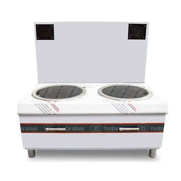 Bếp từ công nghiệp đôi 8kw mặt phẳng