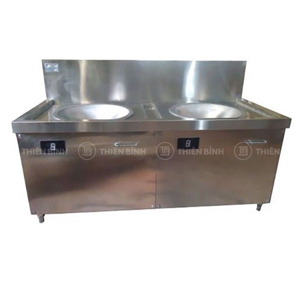 Bếp từ công nghiệp đôi mặt lõm TB12L-IH52X2