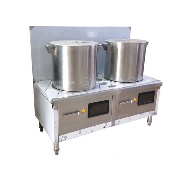 Bếp từ đôi công nghiệp 8kW mặt phẳng