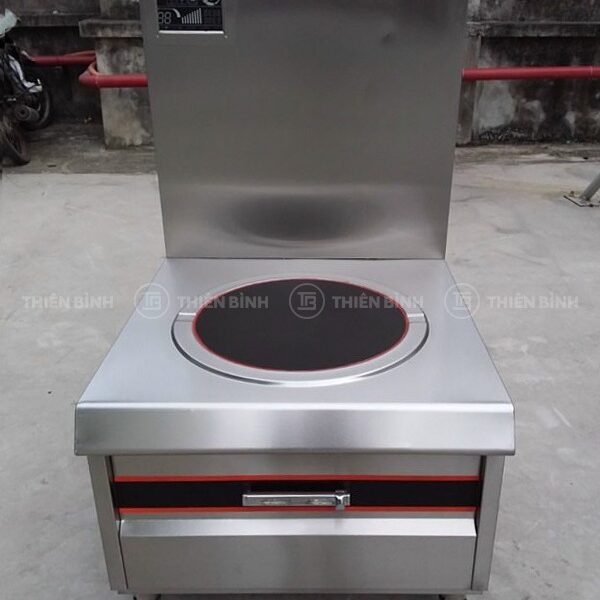 Bếp từ đơn công nghiệp mặt phẳng 15kW (phi 400) 4 Bếp từ đơn công nghiệp mặt phẳng 15kW (phi 400) 1