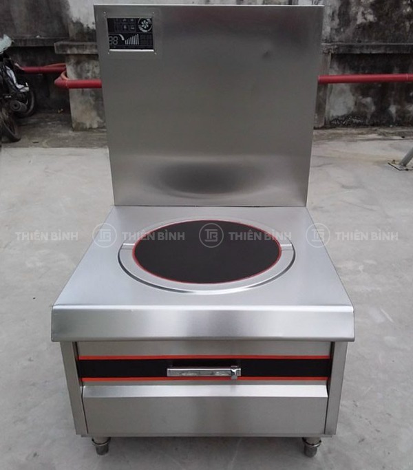 Bếp từ đơn công nghiệp mặt phẳng 15kW (phi 400) 2 Bếp từ đơn công nghiệp mặt phẳng 15kW (phi 400) - Hình ảnh 2