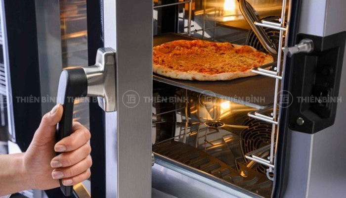 Lò nướng hấp đa năng 10 khay Piron GALILEI PLUS PF7710 3 Cửa lò nướng hấp Piron GALILEI PLUS PF7710