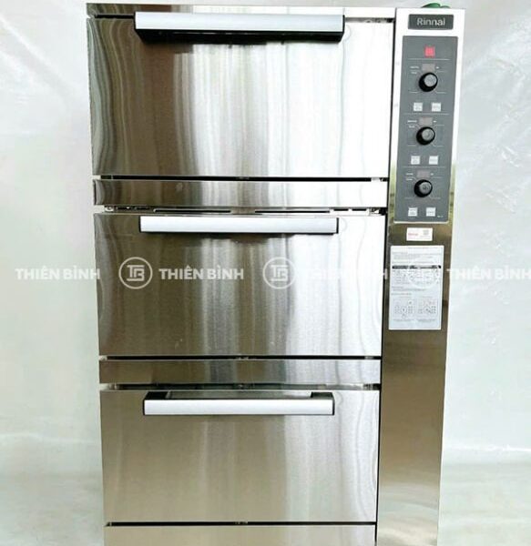 Tủ cơm gas tự động 3 tầng Rinnai RRA-156 5 Hình ảnh tủ cơm gas tự động 3 tầng Rinnai RRA-156