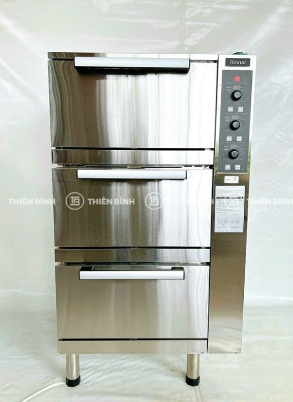 Tủ cơm gas tự động 3 tầng Rinnai RRA-156 2 Hình ảnh tủ cơm gas tự động 3 tầng Rinnai RRA-156