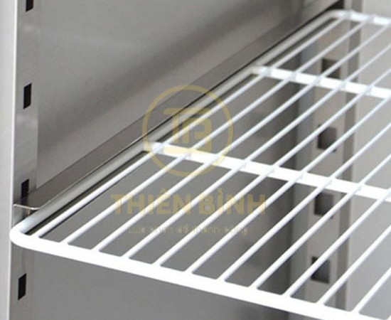 Bàn mát salad Hoshizaki RTWH186LS4-GNT 2 kệ bàn mát salad Hoshizaki RTWH186LS4-GNT