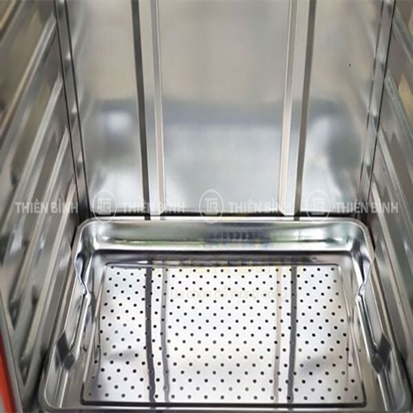 Tủ nấu cơm công nghiệp 10 khay gas điện kết hợp TC-DG10K 3 Khoang tủ nấu cơm công nghiệp 10 khay gas điện kết hợp TC-DG10K