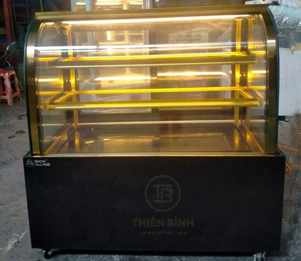 Tủ bánh kem 3 tầng 1m2 Snow Village GB-300-4L (đế đá) 5 Tủ bánh Snow Village GB-300-4L (đế đá)