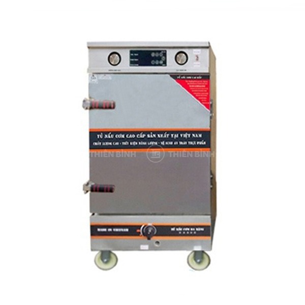 Tủ cơm 6 khay gas điện điều khiển cảm ứng TC-DGCU6K