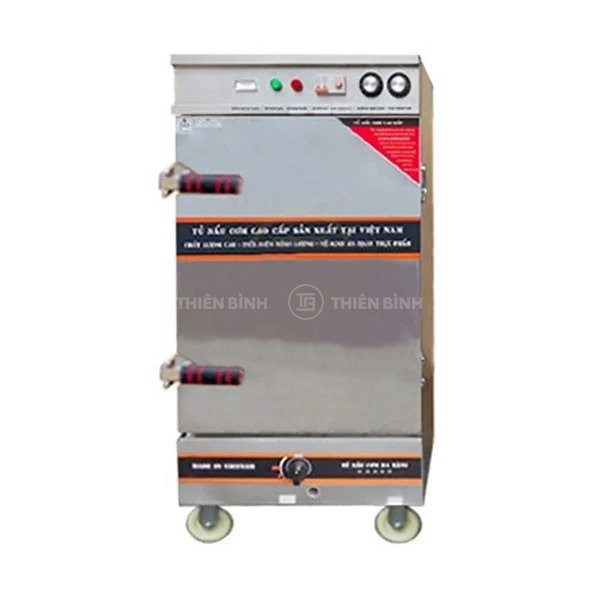 Tủ cơm 8 khay điện gas hẹn giờ TC-DGH8K