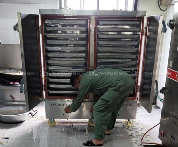 Tủ cơm 24 khay dùng gas TC-G24K 5 Tủ cơm 24 khay dùng gas TC-G24K - Hình ảnh 5