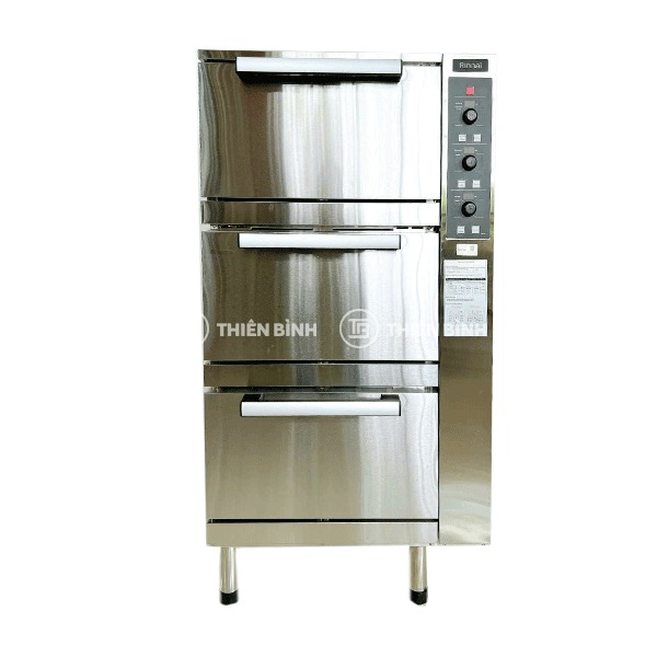 Tủ cơm gas tự động 3 tầng Rinnai RRA-156