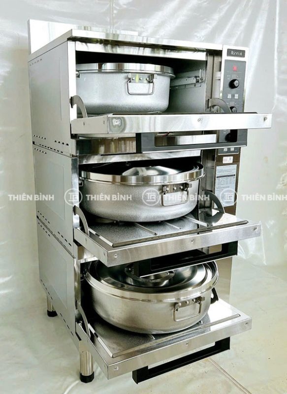 Tủ cơm gas tự động 3 tầng Rinnai RRA-156 4 Tủ cơm gas tự động 3 tầng Rinnai RRA-156 - Hình ảnh 4