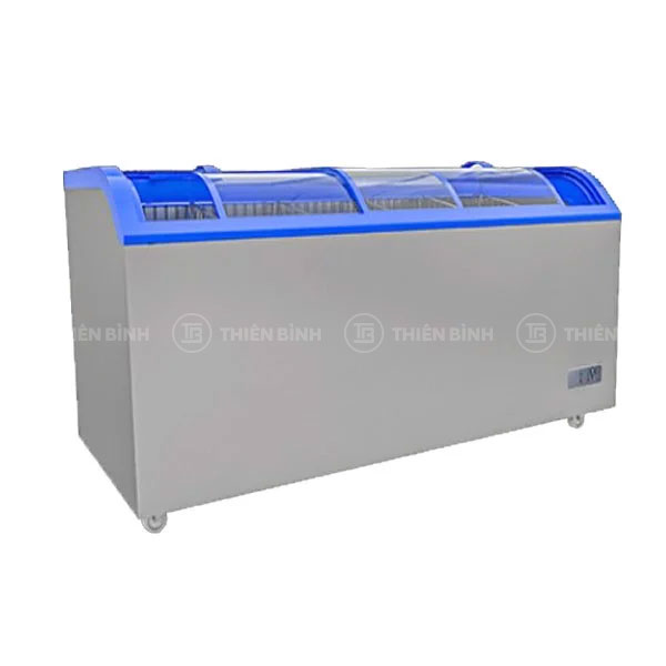 Tủ đông trưng bày kính cong Kenshin KS-640F