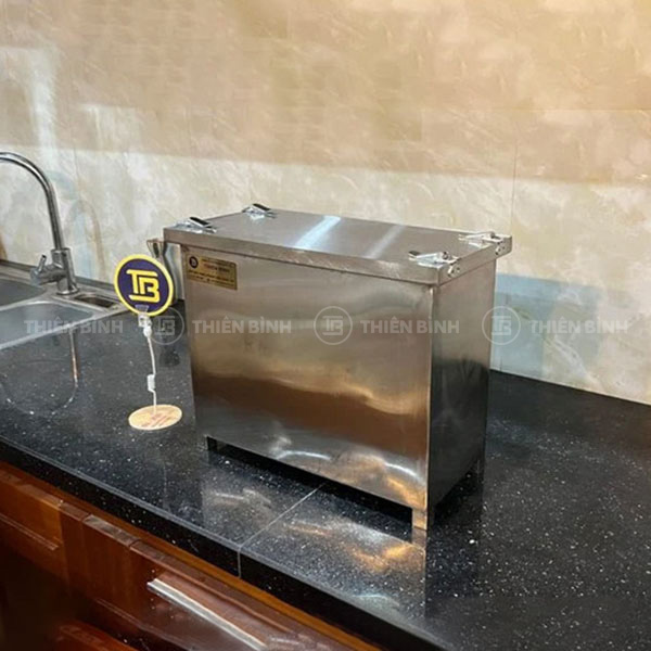Bể tách mỡ inox 24 lít 2 Ảnh bể tách mỡ inox 24 lít