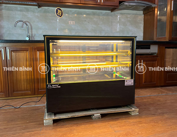 Tủ bánh mini để bàn 90cm kính vuông Snow Village GB-120V 12 Ảnh tủ Snow Village GB-120V