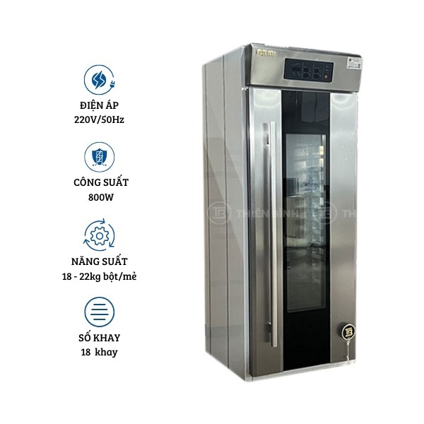 Tủ ủ bột 18 khay Fuji Air FJ-P18D