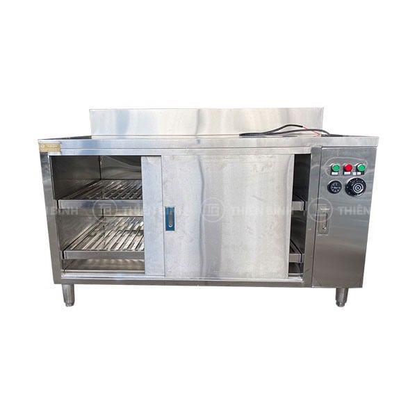 Bàn tủ sấy bát đĩa cửa lùa