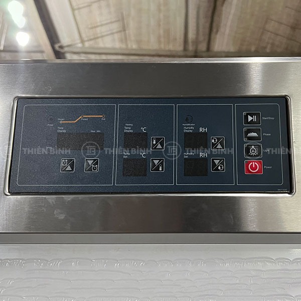 Tủ ủ bột 18 khay Fuji Air FJ-P18D 6 Bảng điều khiển của tủ ủ bột Fuji Air FJ-P18D