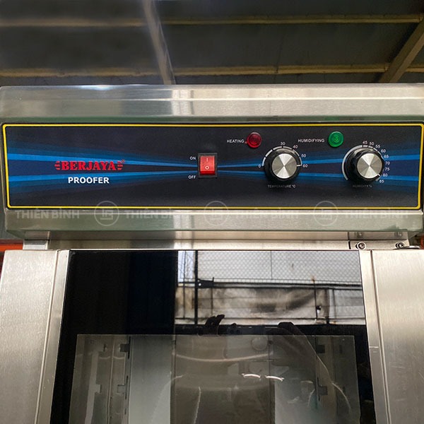 Tủ ủ bột 16 khay Berjaya 1DPF-16-N 7 Bảng điều khiển tủ ủ bột 16 khay Berjaya 1DPF-16-N