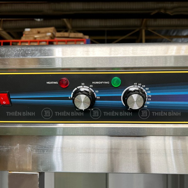 Tủ ủ bột 32 khay Berjaya 2DPF-32 5 Điều khiển tủ ủ bột Berjaya 2DPF-32