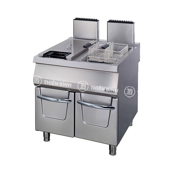 Bếp chiên nhúng gas đôi Ozti OFGI 8090