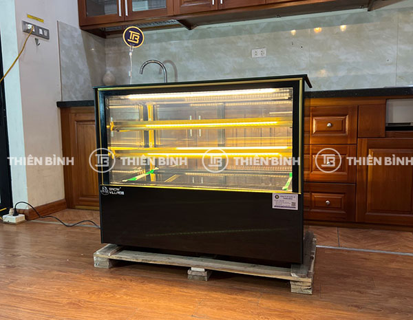Tủ bánh mini để bàn 90cm kính vuông Snow Village GB-120V 13 Hình ảnh tủ Snow Village GB-120V
