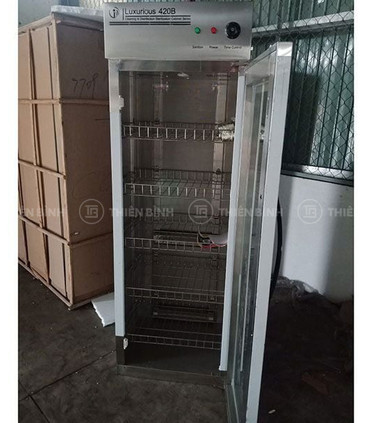 Tủ sấy bát đĩa inox 201 4 Khoang tủ sấy bát đĩa inox 201