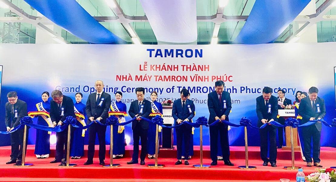 Thiết kế, cung cấp thiết bị bếp ăn tập thể cho công ty Tamron Nhật Bản 1 Lễ khánh thành nhà máy Tamron Optical Vĩnh Phúc