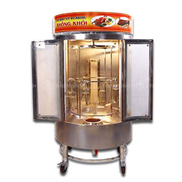 Lò quay vịt 850 kính xoay A850L