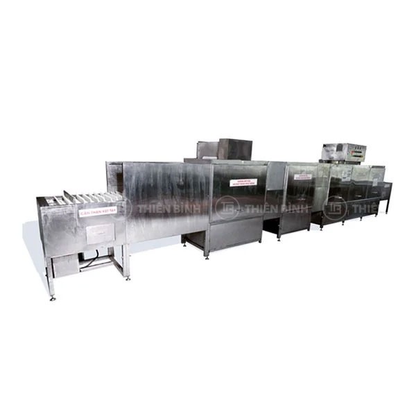 Máy rửa bát băng chuyền sấy khô TB-DW818
