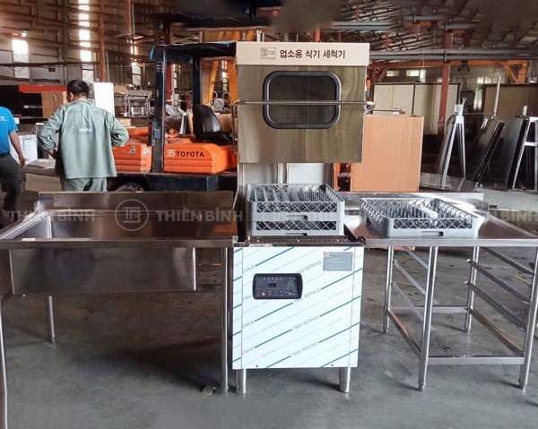 Máy rửa bát công nghiệp Turbo Max TBM-3080 4 Máy rửa bát Turbo Max TBM-3080