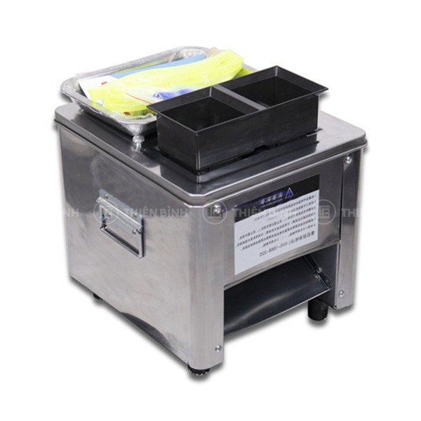 Máy thái thịt sống 2 cửa dao HD-850