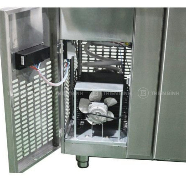 Bàn đông 2 cánh inox 1m5 Happys HWA-1500TF 3 Quạt gió bàn đông Happys HWA-1500TF