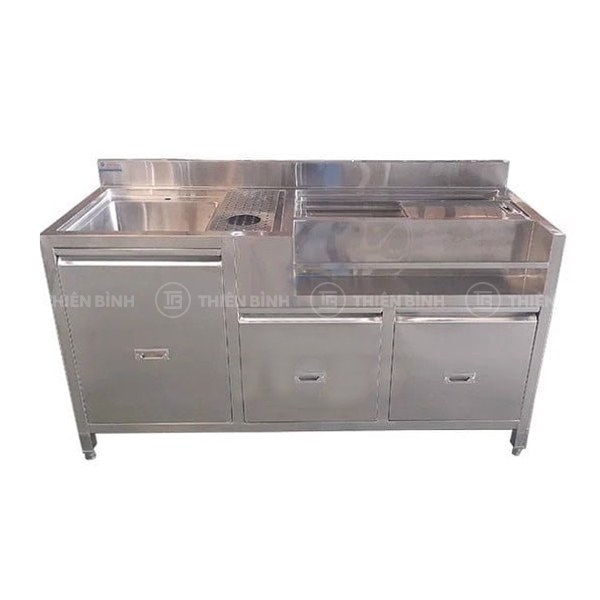 Quầy pha chế inox TB-QBM04